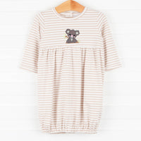 Koala Cuddles Gown, Cream