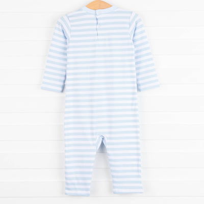 Dominic the Dino Romper, Light Blue