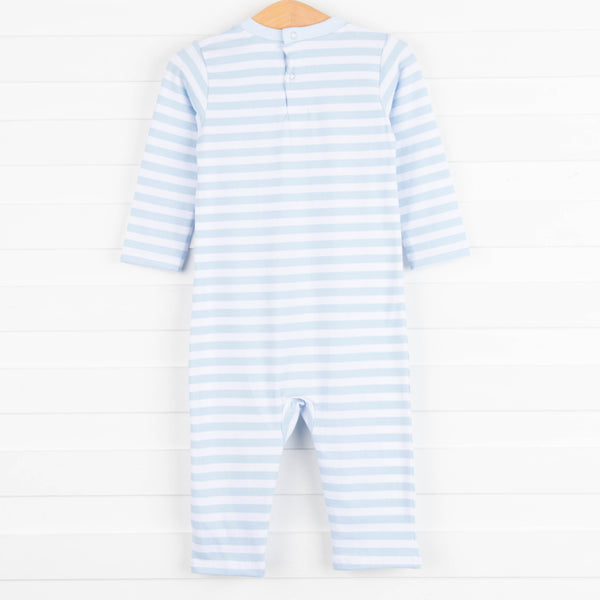 Dominic the Dino Romper, Light Blue