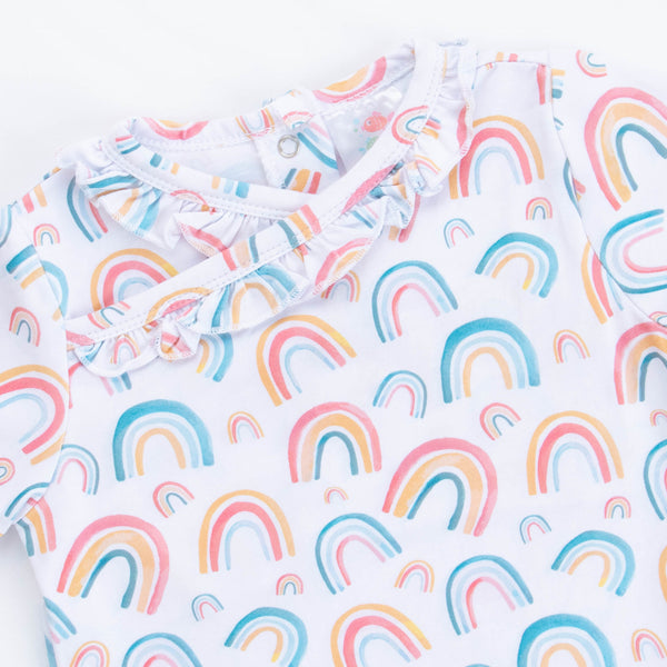 Restful Rainbows Gown, White