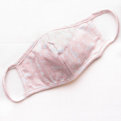 Snuggle Bunny Non-Adjustable Non Medical Mask, Pink