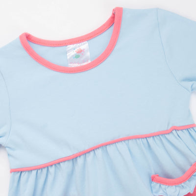 Josie Dress Set, Blue Raspberry