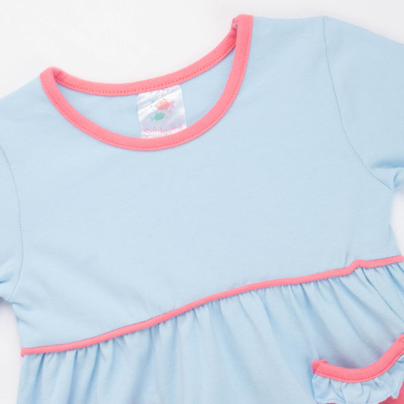 Josie Dress Set, Blue Raspberry