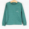 Properly Tied Christmas Stocking Long Sleeve Shirt, Green