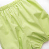 Sweet Pineapple Applique Bloomer Set, Lime Green
