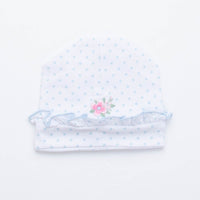 Blissful Blooms Hat, White