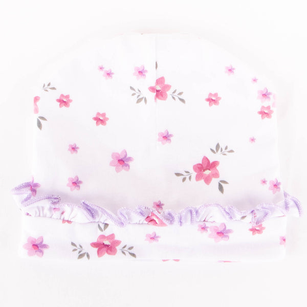 Fields Of Lavender Hat, White