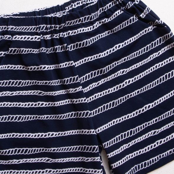 Knot Your Average Short Set, Navy