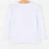 Little Handy Man Applique Shirt, White