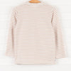 Wells Long Sleeve Shirt, Tan Stripe