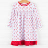 Good Morning Santa Dress, Red