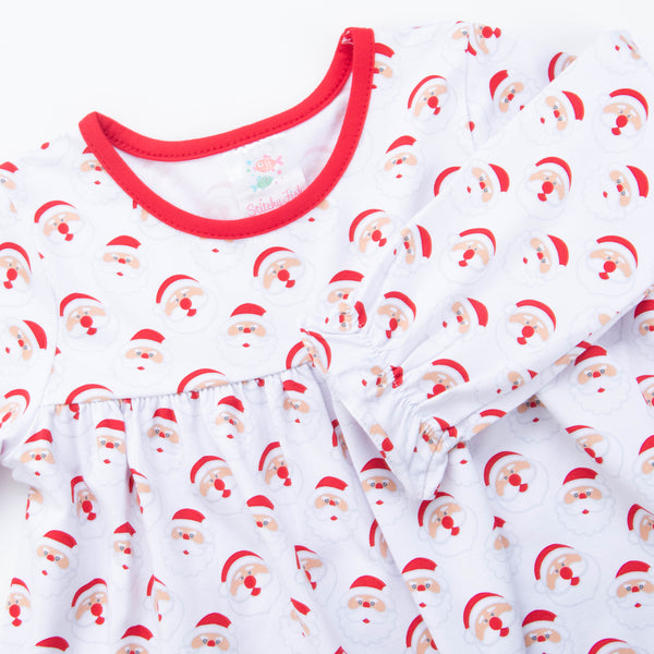 Good Morning Santa Dress, Red