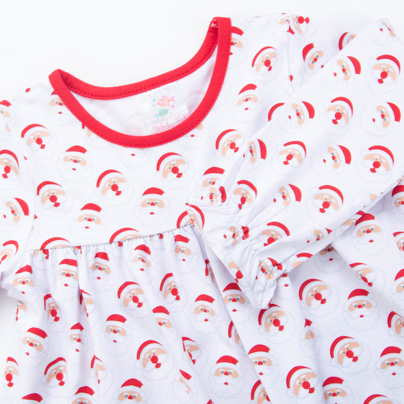 Good Morning Santa Dress, Red