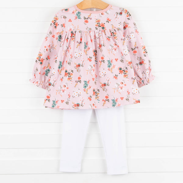 Jade Legging Set, Pink Floral