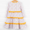 Bloom & Bud Dress, Yellow