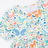 Butterfly Friends Tunic Set, Blue