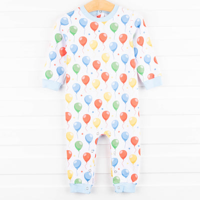 Party Time Romper, Blue