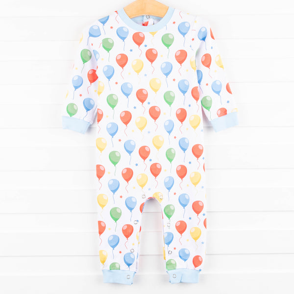 Party Time Romper, Blue