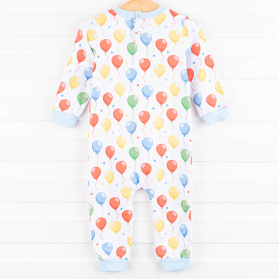 Party Time Romper, Blue