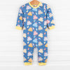 Cake Time Romper, Blue