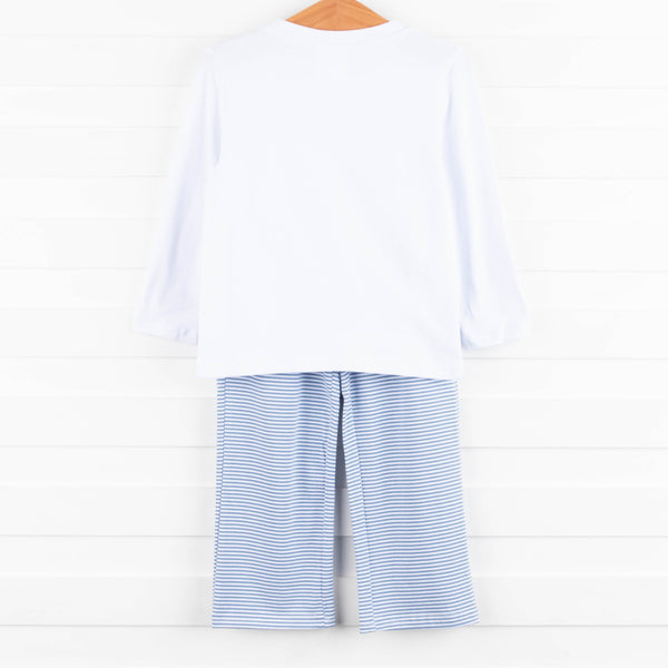 Rhett Pant Set, Blue