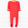 Christmas Puppy Footie, Red