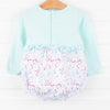 Tilted Tulip Bubble, Blue