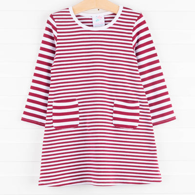 Claire Dress, Red