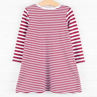 Claire Dress, Red