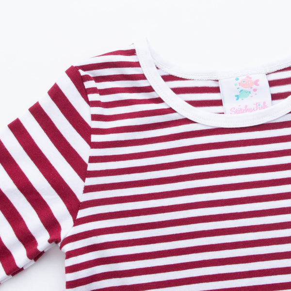 Claire Dress, Red