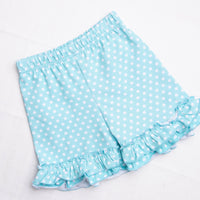 Stuck On Sunshine Ruffle Short Set, Orange