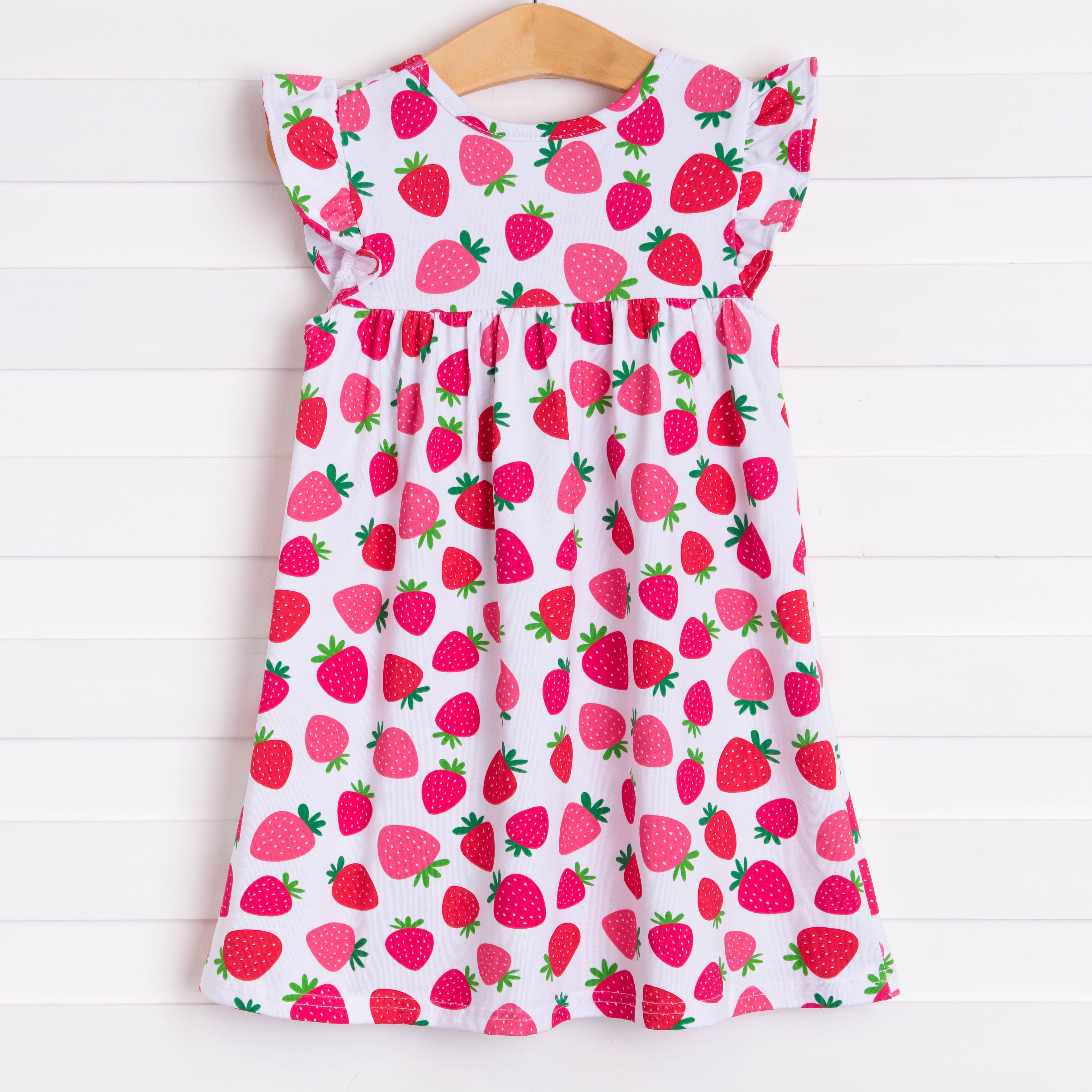Maizy Strawberry Dress – Stitchy Fish