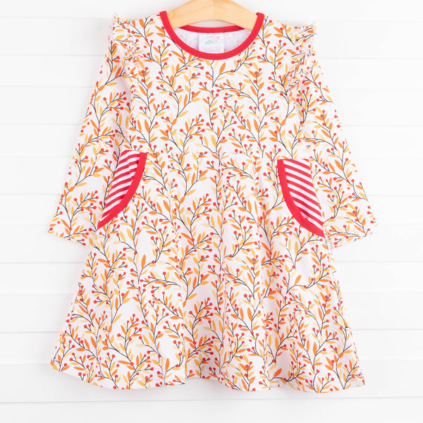 Addy Dress, Red