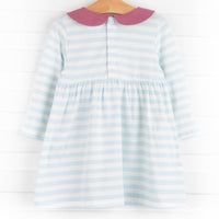 Lauren Dress, Blue Stripe