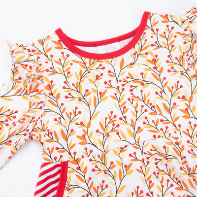Addy Dress, Red