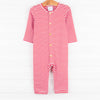 Wrenn Romper, Red Stripe