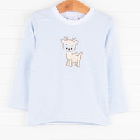 Deer Friend Shirt, Blue