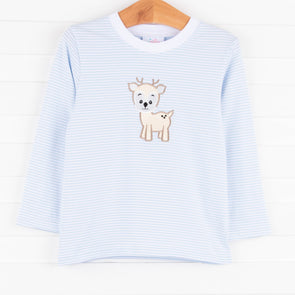 Deer Friend Shirt, Blue