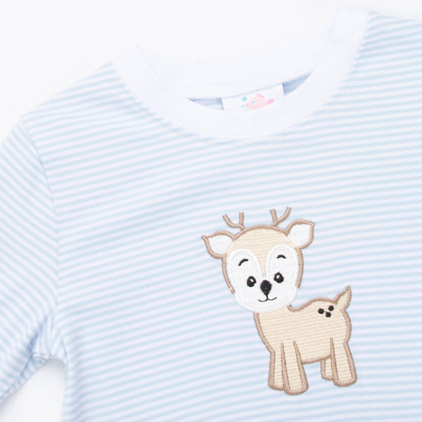 Deer Friend Shirt, Blue
