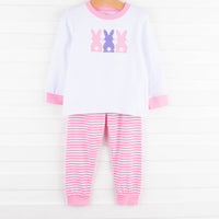 Bunny Tails Applique Soft Set, Pink
