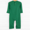 Hold Your Horses Romper, Green