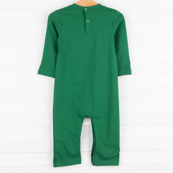 Hold Your Horses Romper, Green
