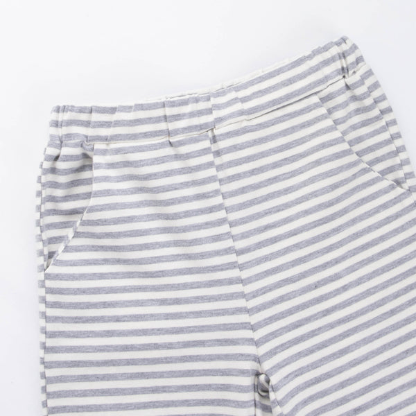 Evan Pant Set, Gray Stripe