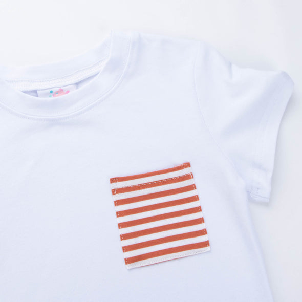 Charles Pant Set, Orange Stripe