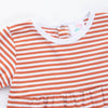 Charles Romper, Orange Stripe