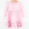 Cottage Cutie Applique Dress, Pink