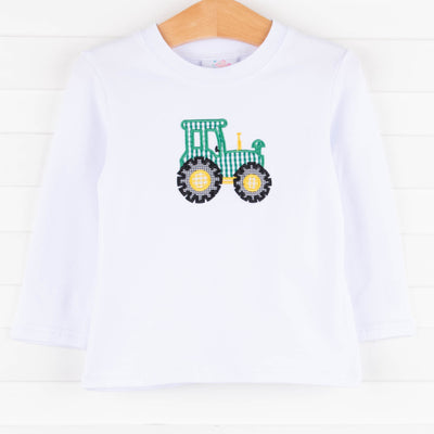 Tractor Ride Shirt, White