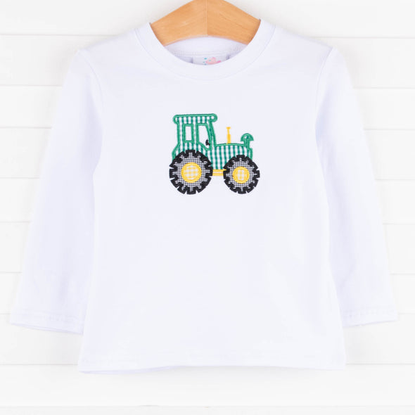 Tractor Ride Shirt, White
