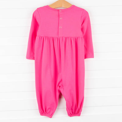 Bundle Up Romper, Pink