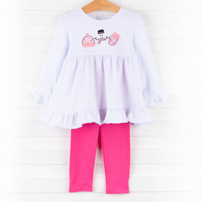 Bundle Up Tunic Set, Pink